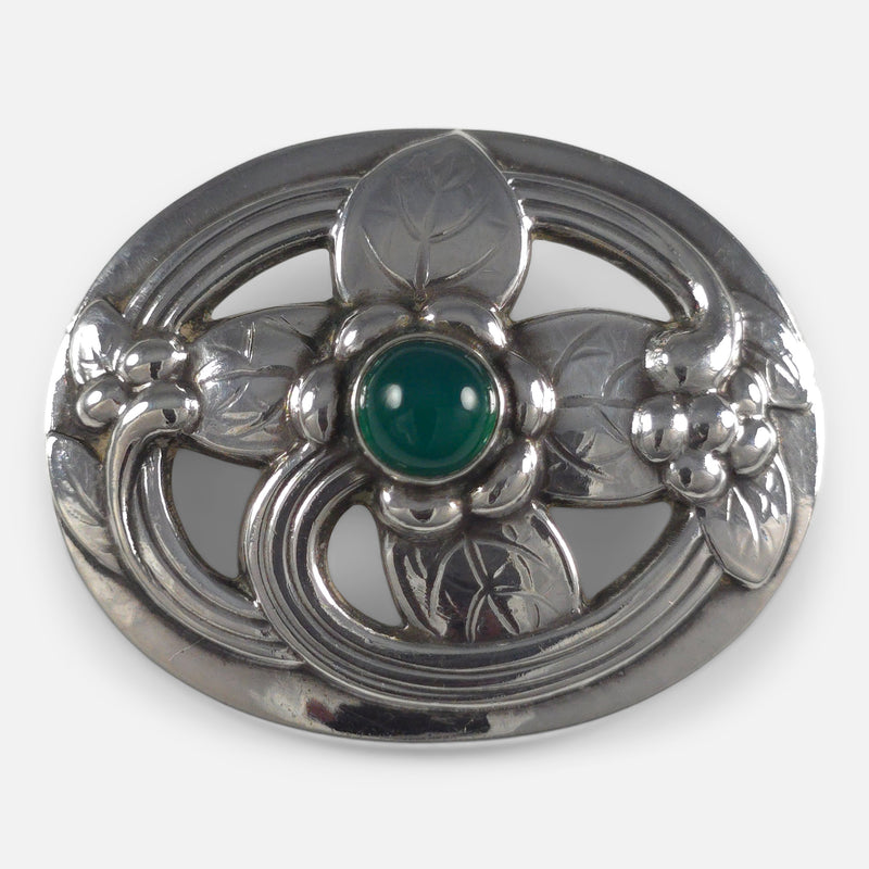 a birds eye view of the brooch