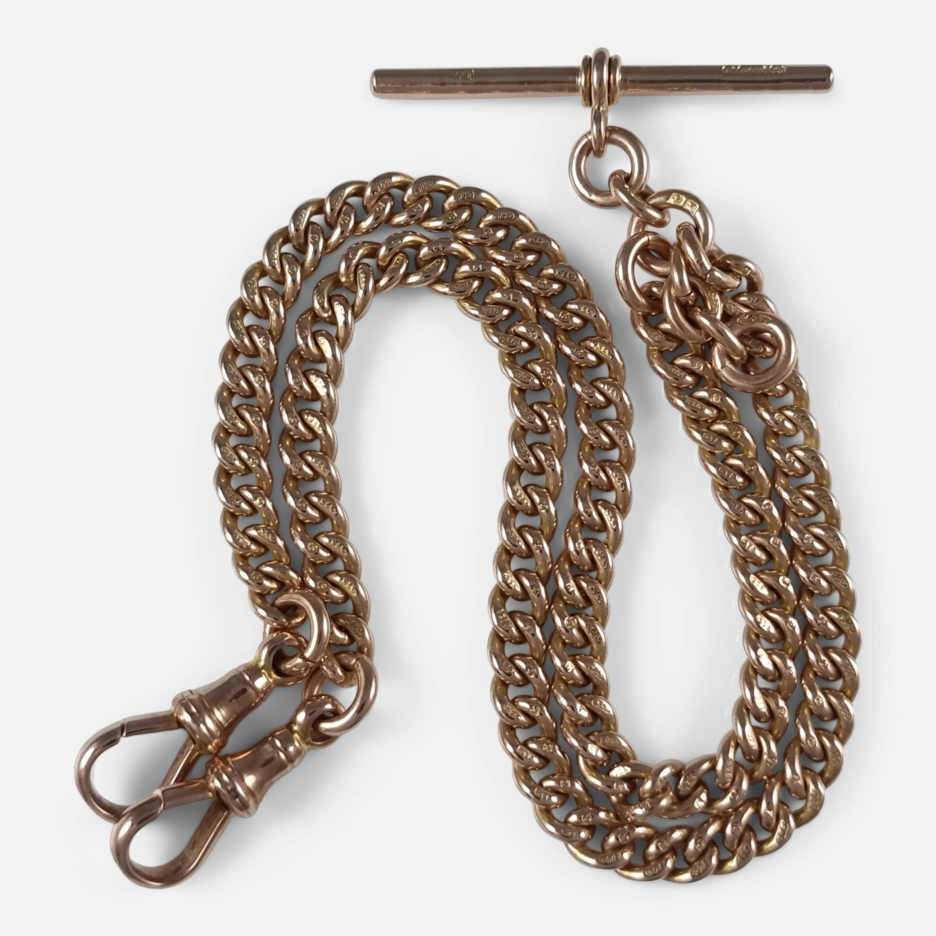 Albert Pocket Watch Chain Black - Dalvey