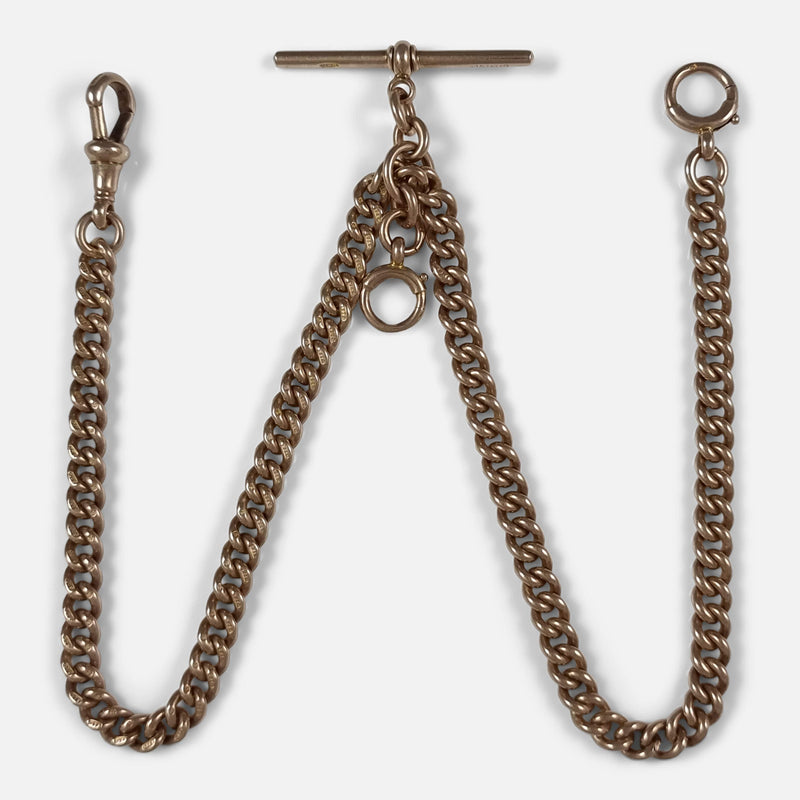 the chain laid out how it was originally intended to be worn